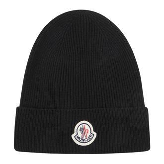 Moncler Heren, Accessoires, Zwart, Maat: ONE Size Wol
