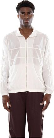 adidas WB Track Jacket - Heren - Sportshirts - Wit - L - Fitness