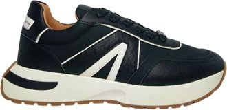 Alexander Smith Pelle Sneaker - Heren - Sneakers - Zwart - 42 EU - Schoenen