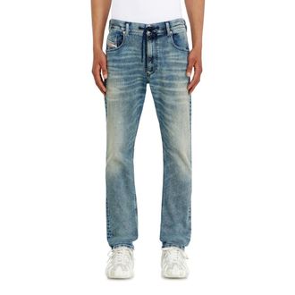 Diesel Regular Regular Waist 2032 D-Krooley Joggjeans, Light blue, Zip fly
