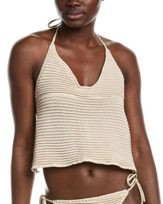 WeWoreWhat Weworewhat Crochet Tankini Top