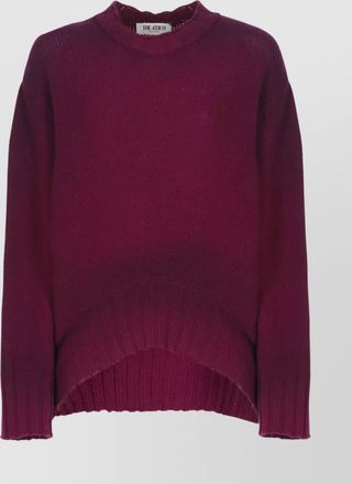 The Attico wool cashmere oversized crewneck jumper