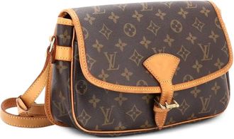 Louis Vuitton Sologne Handbag Monogram Canvas crossbody bag - Bruin