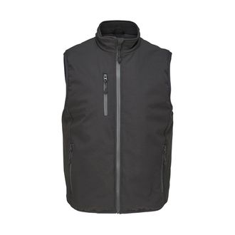 SOLS Unisex Adult Falcon Padded Body Warmer (Black) - Size X-Large