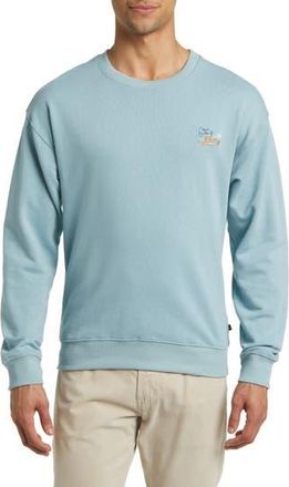 Swannies Golf is Easy Embroidered French Terry Sweatshirt in Reef at Nordstrom Rack, Size Xx-Large