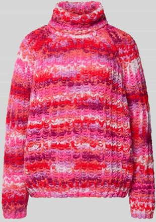 Smith & Soul Rollkragenpullover mit Alpaka-Anteil in Hellrot, Größe XXL