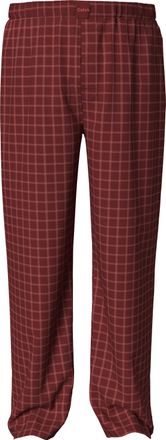 Calvin Klein Underwear Schlafhose SLEEP PANT., Herren, Gr. XL (54), N-Gr, rot, Web, Obermaterial: 100% Baumwolle, CALVIN KLEIN UNDERWEAR, gemustert, kariert, k&ouml;rpernah lang,