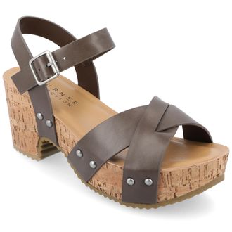 Journee Collection Women & apos;s Valentina Dress Sandals