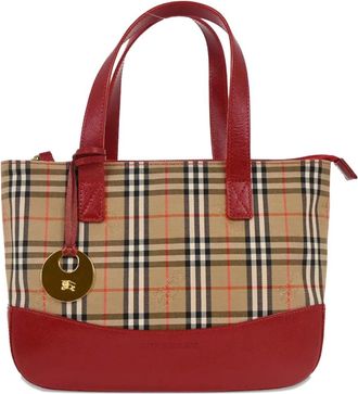 Burberry 1990-2000s geruite shopper - Beige