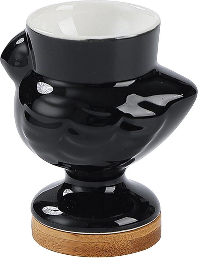 Cabilock Obstschale Keramik - Schwarzer Obstteller Mit Fuß Für Küche & Tischdeko