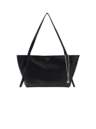 Guess Womens Tote Black Polyurethane Tote-bags