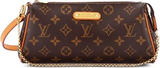 Louis Vuitton Eva Handbag Monogram Canvas clutch bag - Bruin