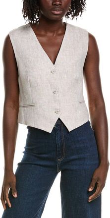 Officine G&eacute;n&eacute;rale Officine Generale Cleore Linen Vest