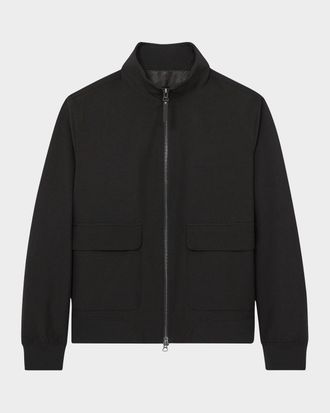 Reiss Men & apos;s Funnel-Neck Zip Jacket