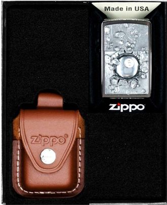 OEM Juego De Regalo De Encendedor Zippo Eight Ball N.&ordm; 2