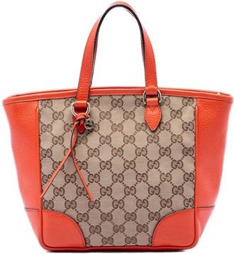 Gucci Pre-owned Gucci Small GG Canvas Bree Satchel Ladies 4J8QUI8JIVAP8CL4