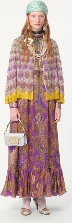 Valentino Garavani Borsa Piccola A Spalla Valentino Garavani Locò In Vitello Laminato Con Logo Gioiello Donna ARGENTO UNI