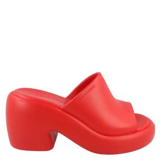 Ferragamo Deva Rubber Sandals, Size 7 C