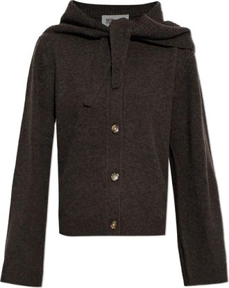 Baum Und Pferdgarten Clarine Cardigan - Dames - Vesten - Bruin - XS - Wol - Truien & Vesten