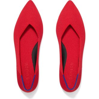 Rothy's The Point II in Lollipop Red at Nordstrom, Size 10.5