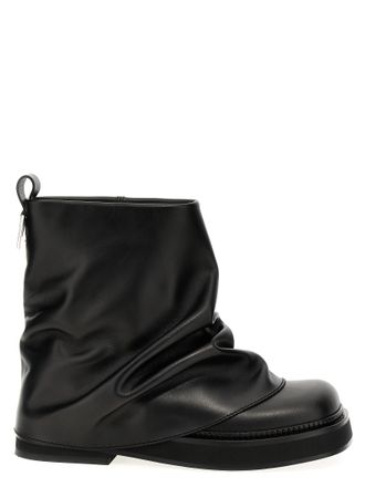 The Attico Womens Mini Robin Combat Ankle Boots