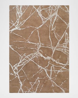Surya Rugs Marmo Hand-Knotted Rug, 5 x 8