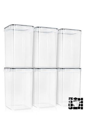 Sorbus 6-Pack Airtight Food Storage Containers in Clear at Nordstrom Rack