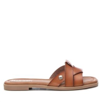 Xti Womens Flat Sandals In Taupe