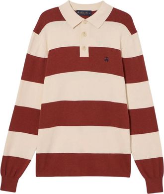 Brooks Brothers Polo a righe - Toni neutri