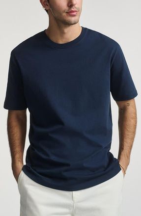 Mavi Crewneck T-Shirt in Black Iris at Nordstrom, Size Xx-Large