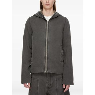 Rick Owens Zip-up Hooded Jacket