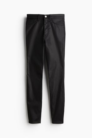 H&M Ultra High Ankle Jeggings - Schwarz