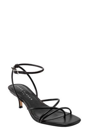 Marc Fisher Ballen Strappy Sandal in Blk01 at Nordstrom Rack, Size 6.5