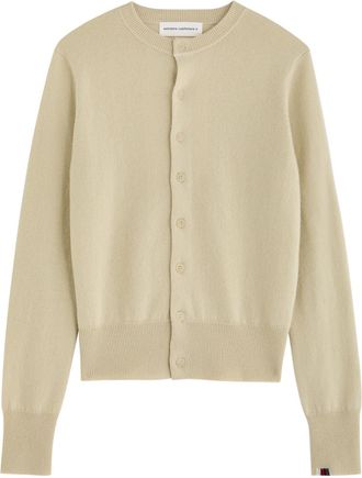 Extreme Cashmere Extreme Cashmere N&deg;300 Little 2 Cashmere Cardigan - Beige - One Size