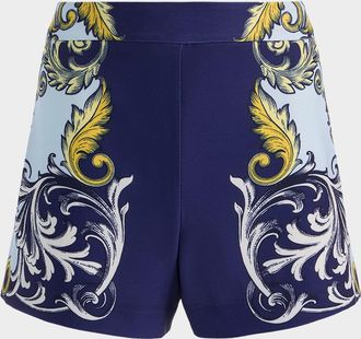 Alice & Olivia Hera High-Rise Shorts