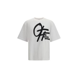Off-white White Cotton Mens Sportswear