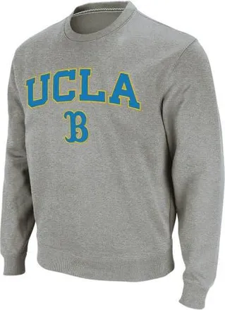 Colosseum Mens Colosseum Heather Gray UCLA Bruins Arch & Logo Crew Neck Sweatshirt at Nordstrom, Size X-Large