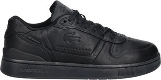 Lacoste T-Clip Shield 225 1 SMA - Heren - Sneakers - Zwart - 45 EU - Leer - Schoenen