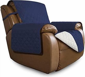 OEM Funda Extragrande Para Sill&oacute;n Reclinable, Reversible, Impermeable, Con Correas El&aacute;sticas - Se Adapta A Sillones Reclinables Grandes (de 68 A 74 Cm), A