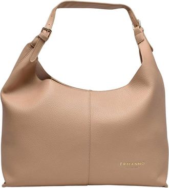 Ermanno Scervino Tassen, Dames, Beige, ONE Size, Su&egrave;de, Veronica Shopper