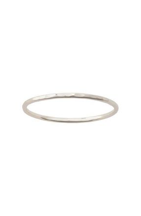 Made by Mary Hammered Stacking Ring in Silver at Nordstrom, Size 6