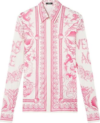 Versace Camicia a maniche lunghe - Bianco