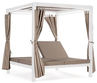 BIZZOTTO Premium Outdoor Daybed Dream 208 x 205 cm - Weiss
