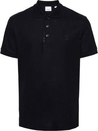 Burberry Mens Monogram-Motif Polo Shirt, Size X-Small