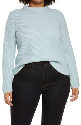Vince Shaker Stitch Cashmere Sweater in Mint at Nordstrom Rack, Size 2X