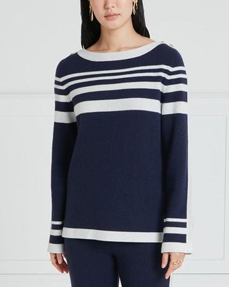 Temperley London Bretton Wool & Cashmere-Blend Top