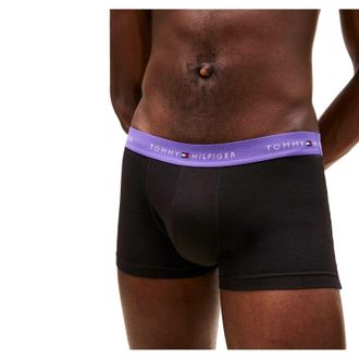Tommy Hilfiger Klassieke boxershorts van katoenmix voor heren (set van 3) (Zwart)