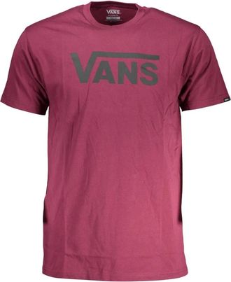 Vans Paars Klassiek Ronde Hals T-Shirt - Heren - T-shirts - Paars - XS - Katoen - Tops
