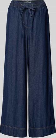 Ichi Wide Fit Jeans mit elastischem Bund Modell Archer in Dunkelblau, Gr&ouml;&szlig;e 34