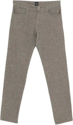 HUGO BOSS Heren, Jeans, Grijs, Maat: W33 L34